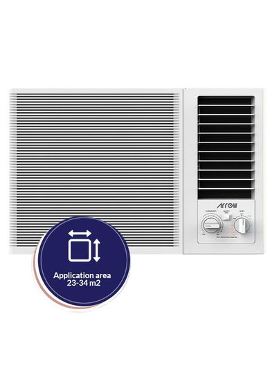 مكيف شباك ارو، 17200 وحدة تبريد، بارد فقط، RO-18WHC - ابيض product image 9