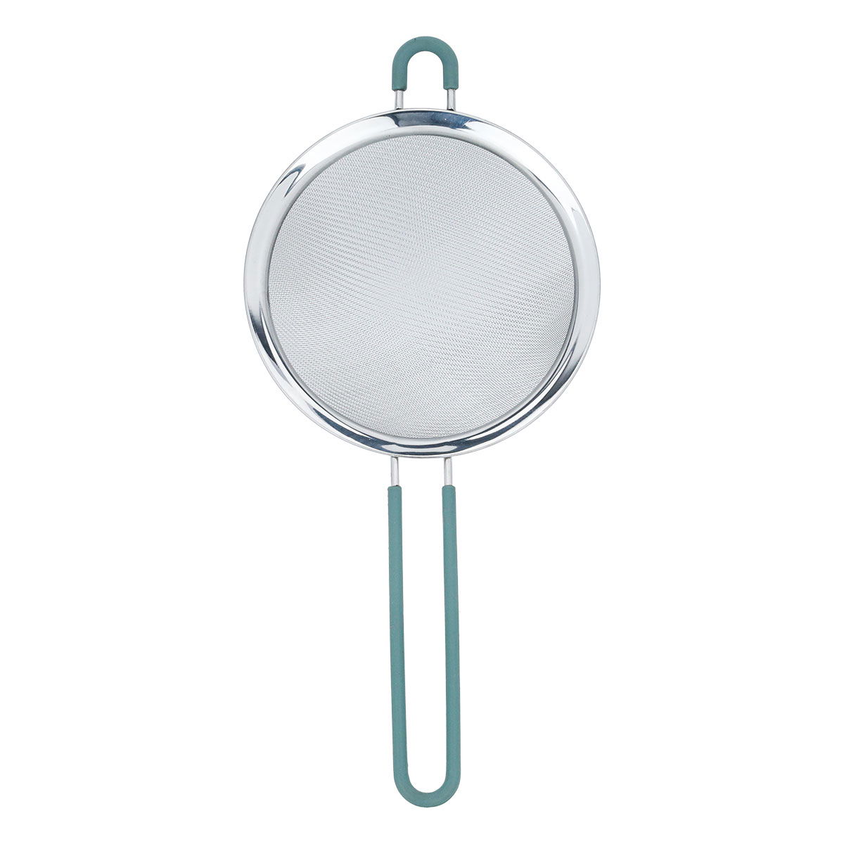Al Saif Gallery Steel Strainer, 16 Cm, With Silicone Handle - Silver product image 1