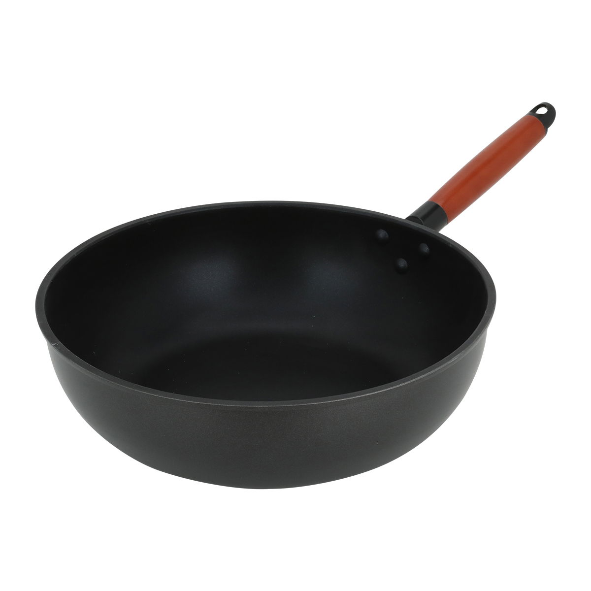طاوة جرانيت روكي، 30 سم - أسود product image
