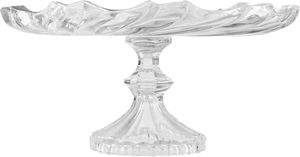Saif Plus 4 Twist Glass Plate, 30x30x14 cm - Clear product image