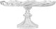 Saif Plus 4 Twist Glass Plate, 30x30x14 cm - Clear product image 1