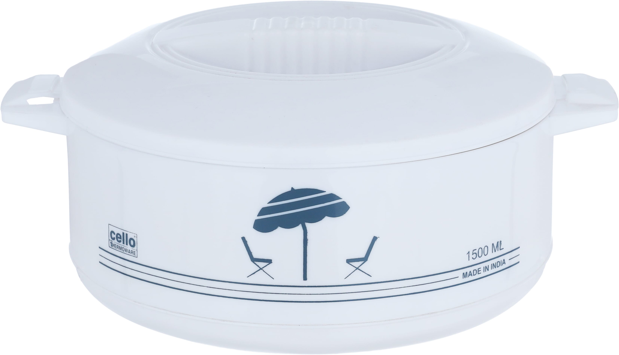 حافظة طعام استيل تشيلو، 1.5 لتر - ابيض product image