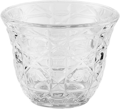 طقم بيالات و فناجين زجاج البيت الذهبي، 36 قطعة - شفاف product image 2