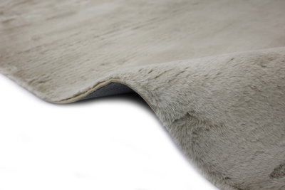 سجاده ميلو شكل مستطيل، 2×2.90 سم، صنع آلياً - رمادي product image 4