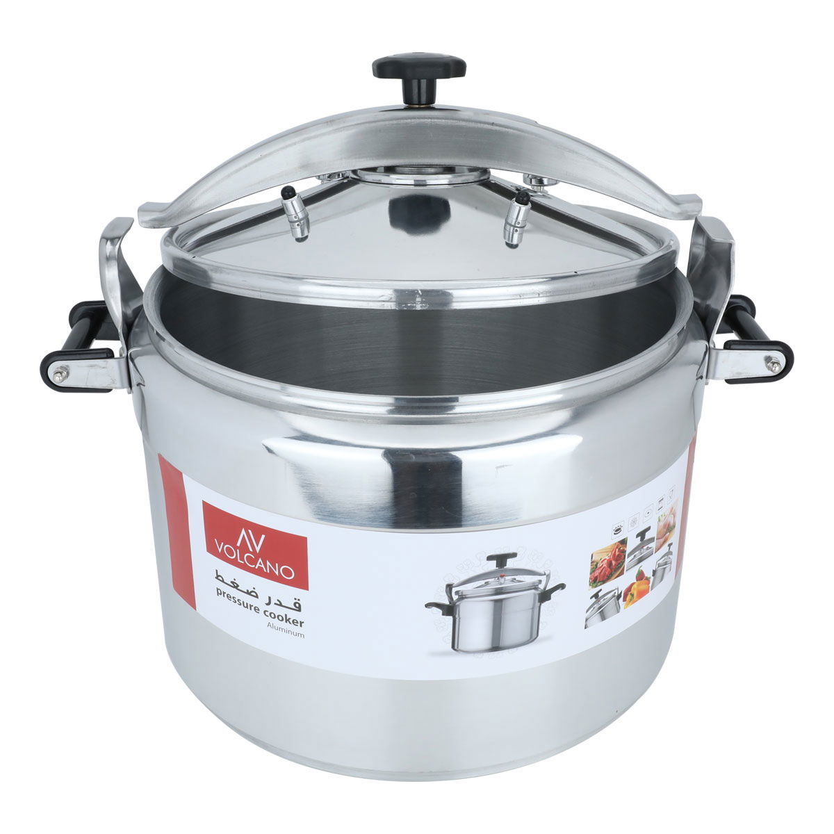قدر ضغط فولكانو ألمنيوم السيف غاليري، 50 لتر - فضي product image 3
