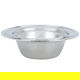 Al Saif Gallery Noa Steel Dish, 8 x 8 x 2.7 cm, Round - Silver product image 2