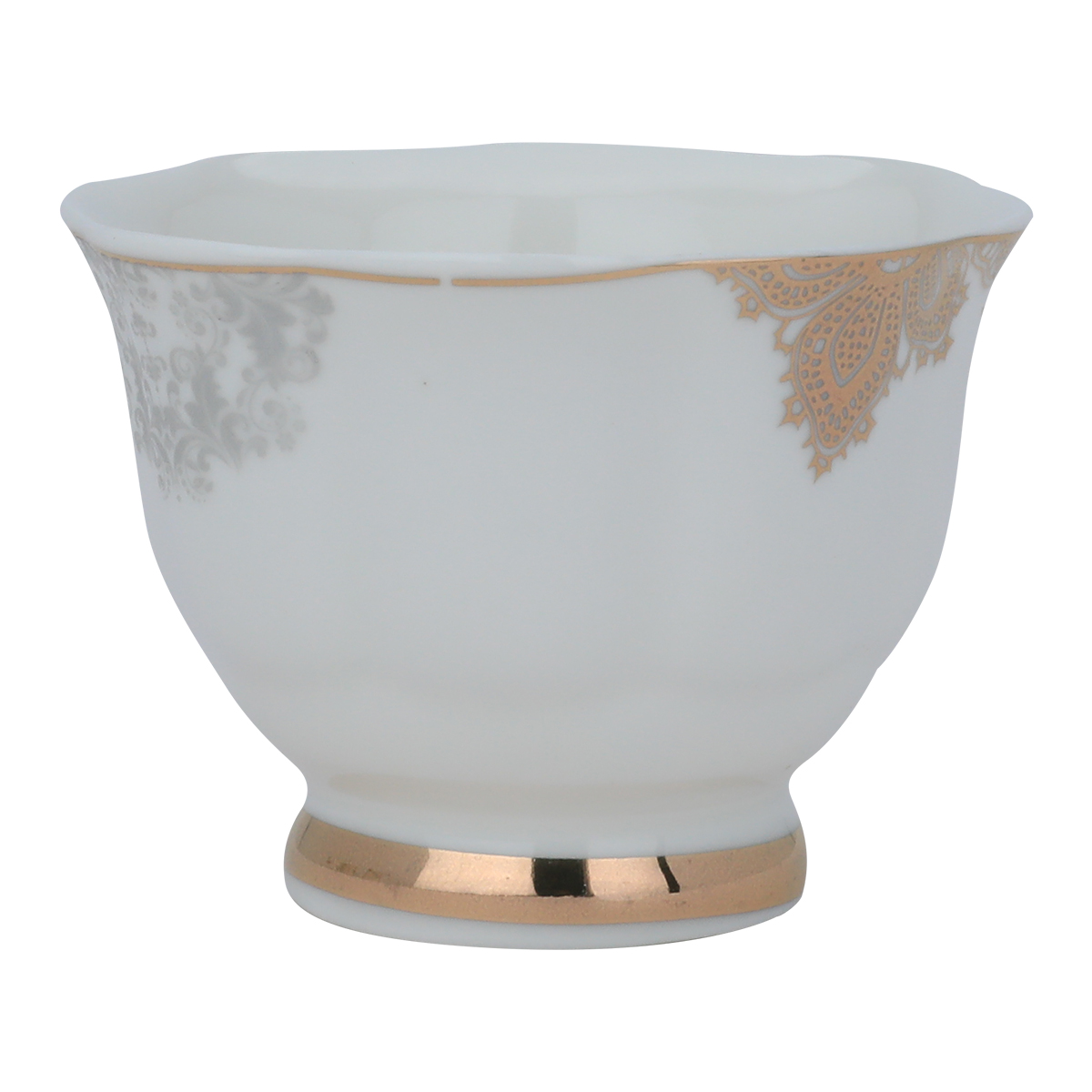 Al Saif Gallery Porcelain Cup Set, 12 Pieces, 100 Ml - White product image 2