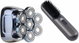 Shenb Trimmer set with straightening comb, 5 heads, 5 attachments, 3-5-7mm guide combs, Type-C charging, LED, PTC technology, auto shut-off, SH1101 - Silver Gray product image 3
