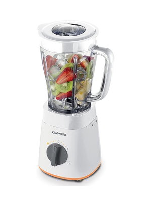 خلاط كهربائي كينوود، 500 واط، 2 لتر، 2 مطحنة، سرعتان، OWBLP15.360WH - ابيض product image 2