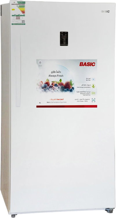 فريزر راسي قابل للتحويل الي ثلاجة بيسك، 481 لتر، 17 قدم، BUFS-MT625W - ابيض product image 2