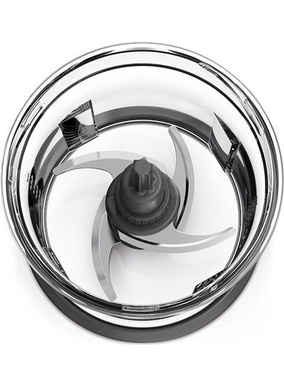 قطاعة كهربائية كينوود، 500 واط، 500 مل، 2 وعاء، CHP61.200WH - فضي اسود product image 4