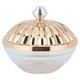 تمرية زجاج غطاء استيل السيف غاليري، 10×10×5 سم، صغير - ذهبي product image 1