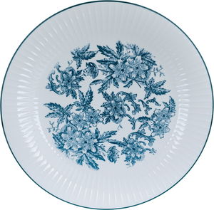 طقم سفرة بورسلان بنقش أزرق السيف غاليري، 24 قطعة - أبيض product image 5