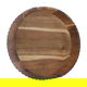 Al Saif Gallery Wooden Bowl, 22 cm, Round - Dark Brown product image 2