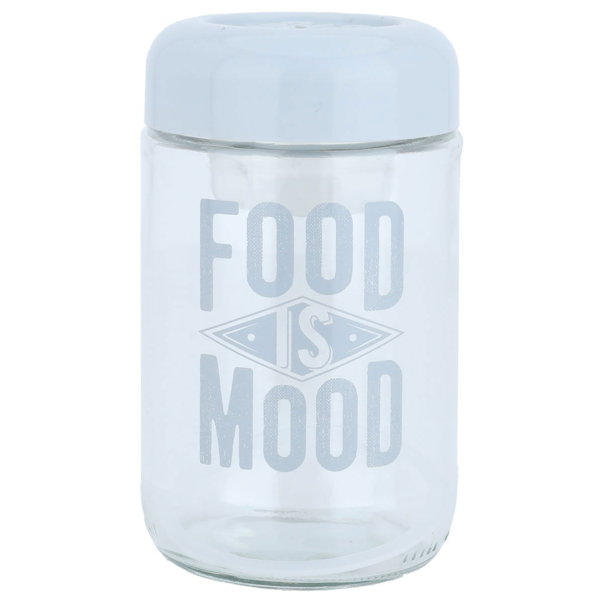 Al Saif Gallery glass jar, round - transparent product image 1