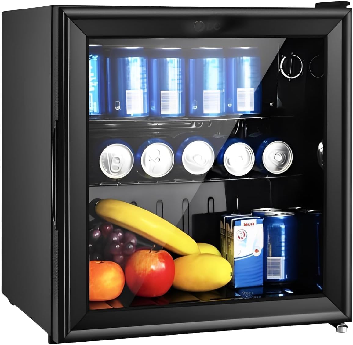 Dlc Dlc-32450 Display Refrigerator, 50 Liter, 1.5 Feet, Glass Door - Black product image 2
