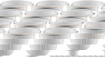 Al Saif Gallery Arabic coffee cups set, porcelain, 12 pieces - white product image 1