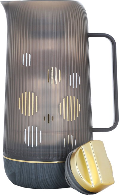 Glory Harmony Pro Thermos, 1 liter, thermal glass inner shell, plastic outer shell - dark gray product image 5