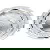 Al Saif Gallery Noa Steel Plate, 8X8X1.7 Cm, Round - Silver product image 1