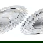 Al Saif Gallery Noa Steel Plate, 8X8X1.7 Cm, Round - Silver product image 1