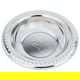 Al Saif Gallery Noa Steel Plate, 8X8X1.7 Cm, Round - Silver product image 1