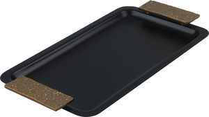 طوفرية استيل السيف غاليري، 36x18x2 سم - اسود ذهبي product image