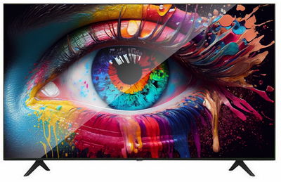 تلفزيون بدون اطار LED سمارت كيه ام سي، 70 بوصة، 4K UHD، ريسيفر مدمج، ويب أو أس، 2 ريموت، K23M70298U - اسود product image 1