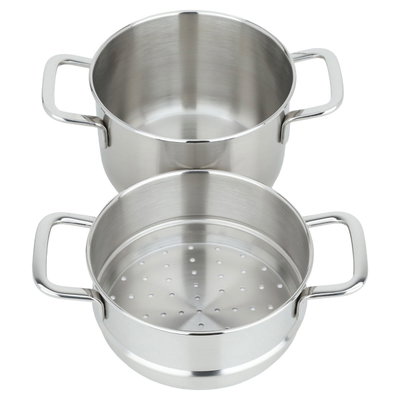 قدر بخار السيف غاليري، 12سم، دائري مدمج - فضي product image 3