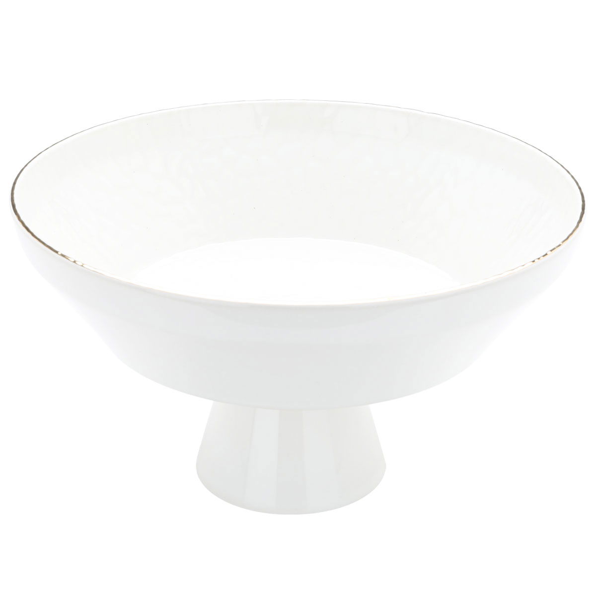 Al Saif Gallery porcelain serving plate, 24 cm, round - white product image 1