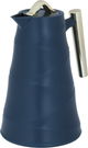 Bamboo Glory Thermos, 1 liter, glass inner container, plastic outer shell - dark blue product image 2