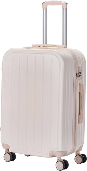Limra ABS Airplane Cabin Bags, 20 Inch, 4 Wheels, 360 Degree Rotating, LMA-1276 - Beige product image