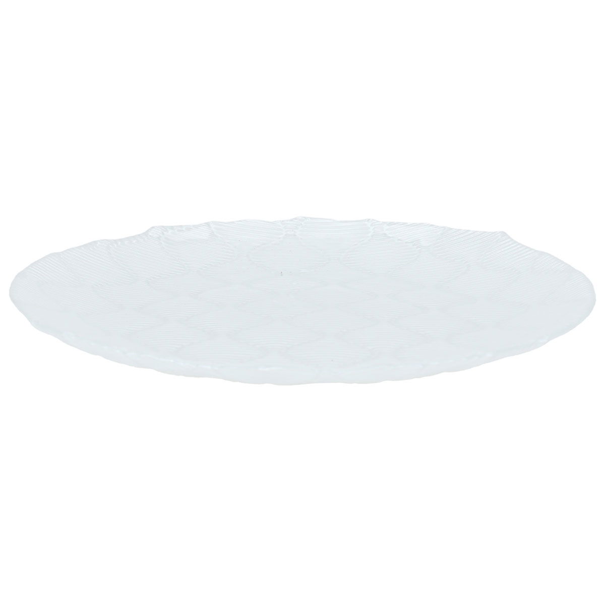 Al Saif Gallery Glass Serving Plate, 21X21X2 Cm - White product image 2
