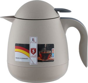 ترمس الماني الراين، 0.5 لتر، حافظة داخلية زجاج حراري، ضغاط - بيج product image