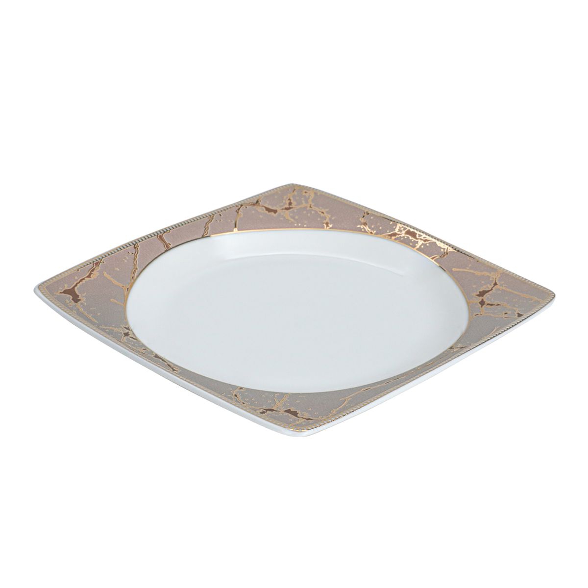 طقم سفرة بورسلان السيف غاليري، 65 قطعة - أبيض product image 13