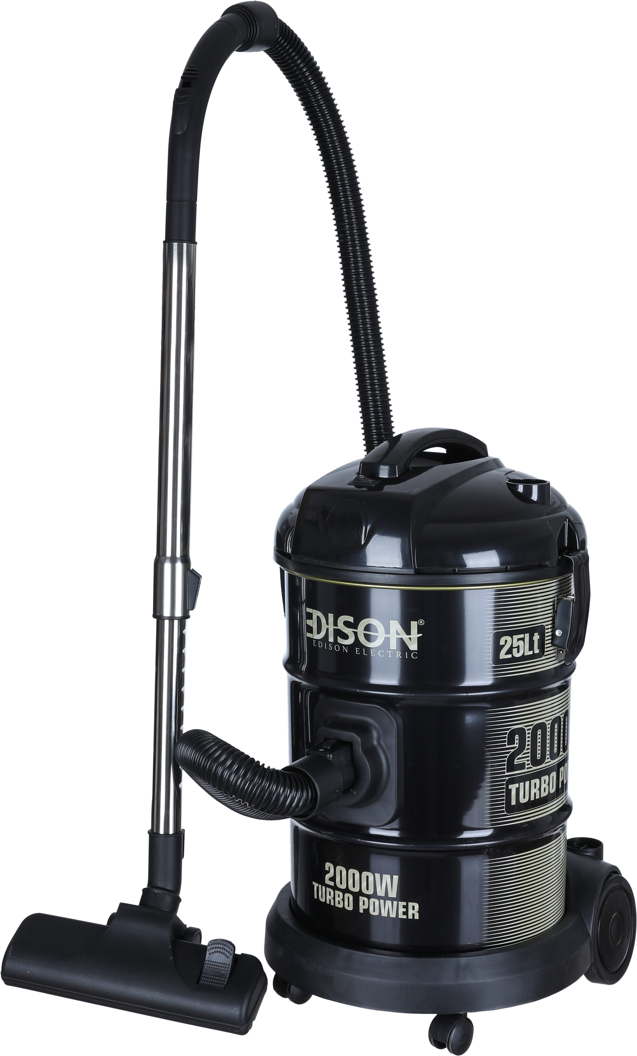 Edison Zl16-31H Turbo Barrel Vacuum Cleaner, 2000W, 25L - Black Gold product image