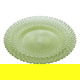 صحن تقديم زجاج السيف غاليري، 32x32x3 سم - اخضر product image 2