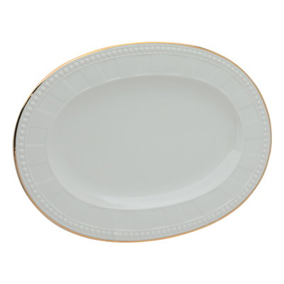 طقم سفرة بورسلان السيف غاليري، 66 قطعة - أبيض product image 3