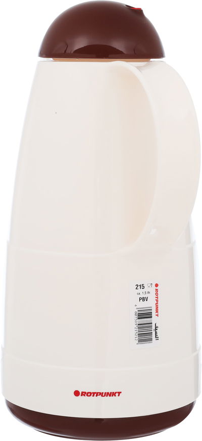 Rotpont thermos, 1.5 liters, glass inner container, plastic outer shell - beige product image 4