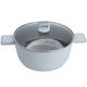 طقم قدور المونيوم بغطاء زجاج روبوست، 9 قطع - رمادي product image 4