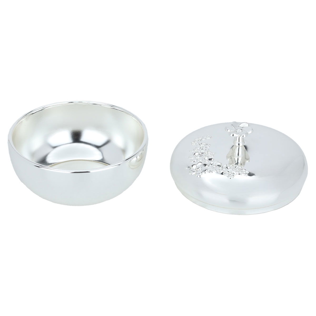 Al Saif Gallery steel plate, 11 cm, round, cover - silver product image 2