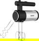 مضرب بيض إديسون، 400 واط، 5 سرعات، استيل، HM1240 - أسود فضي product image 1