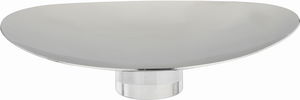 Al Saif Gallery Stainless Steel Serving Stand, 30x25x7.3 cm, Acrylic Base - Silver product image