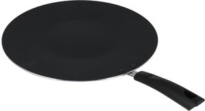 Mr.Cook Flat Teflon Frying Pan, 35 cm, Black Handle - Red product image 2