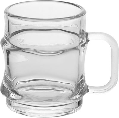 طقم اكواب شاي بيد زجاج السيف غاليري، 3 قطع، 165 مل - شفاف product image 2