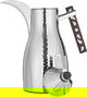 Alsaif Gallery Falwah Thermos Set, 2 Pieces, 1/1 Liter, Glass inner container, Stainless Steel Body - Silver product image 6