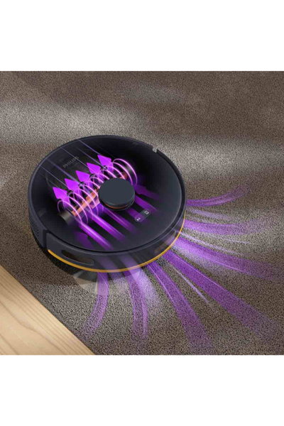 Philips XU2000/15 HomeRun Series 2000 Robot Vacuum Cleaner, 6000 Pa Power, 120 Minutes, LDS Radar - Dark Blue product image 3