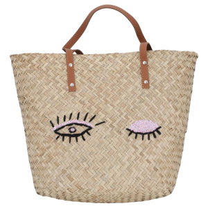 شنطة ترامس خوص السيف غاليري، 46×30 سم - بيج product image 2
