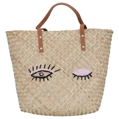 Al Saif Gallery wicker thermos bag, 46 x 30 cm - beige product image 2