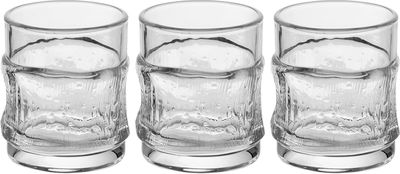طقم كاسات عصير زجاج السيف غاليري، 3 قطع - شفاف product image 1