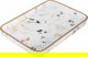 صحن تقديم بورسلان السيف غاليري، 30×22×3 - ابيض product image 2